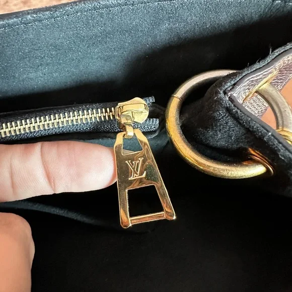 Louis Vuitton Riverside Damier Ebene Satchel Shoulder Bag - Picture 12 of 17